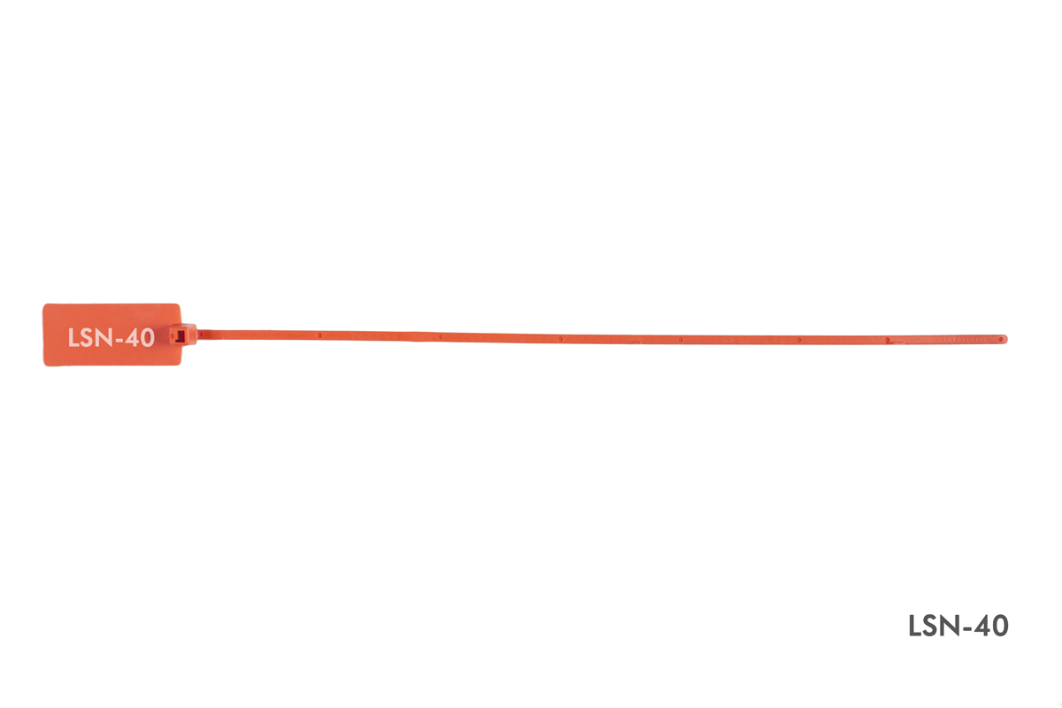 Lacre Plástico e Metálico - Modelo 5