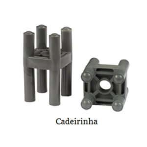 Espaçador para Ferragens tipo Cadeirinha - C20 - C25 e C25 - C30