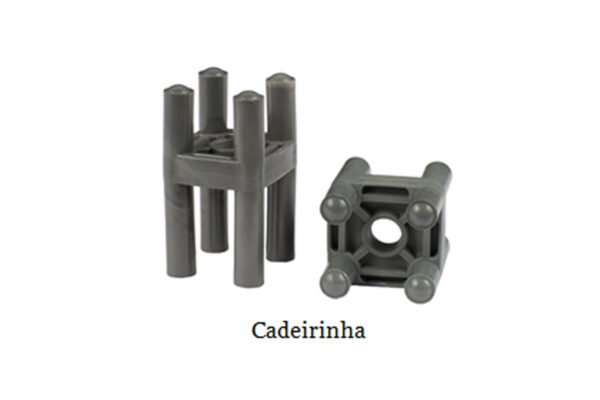 Espaçador para Ferragens tipo Cadeirinha - C20 - C25 e C25 - C30